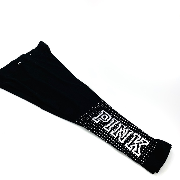 PINK Victoria's Secret Bling Rhinestone Leggings - Picture 2 of 6